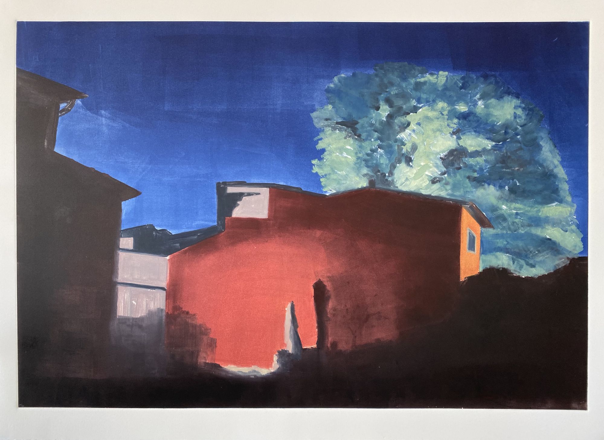Bagno di Lucca, 80 x 108 cm, 2021