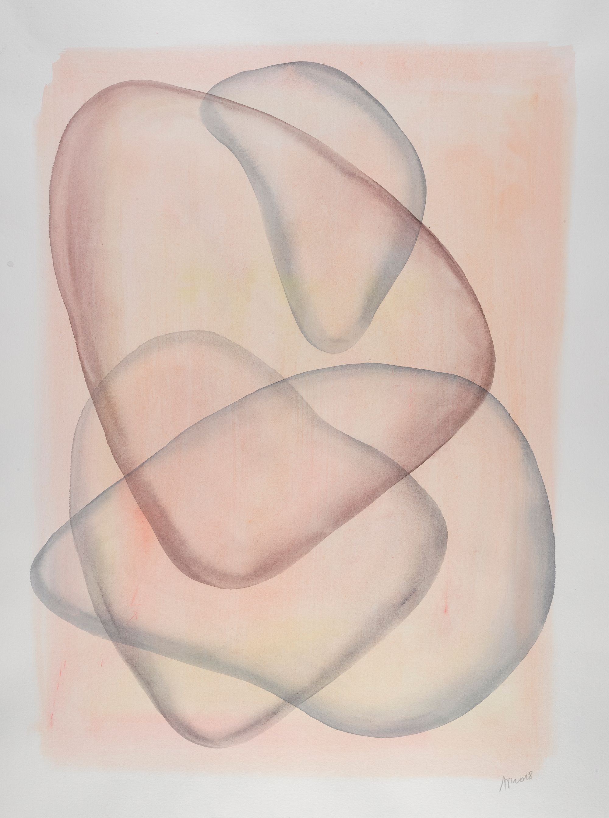 Skin &amp; Continents, 65 x 50cm, 2018