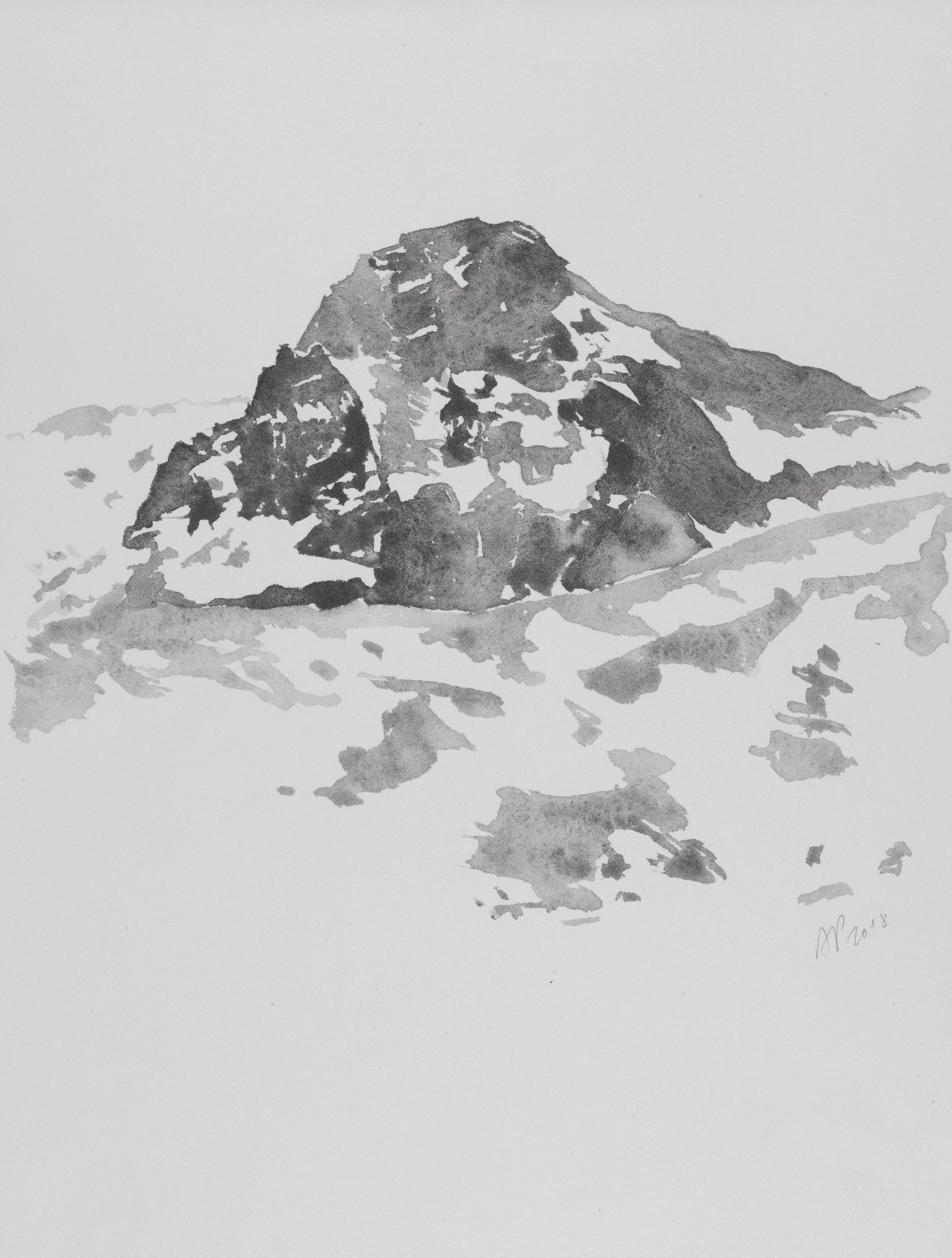Summit, 32 x 25cm, 2018