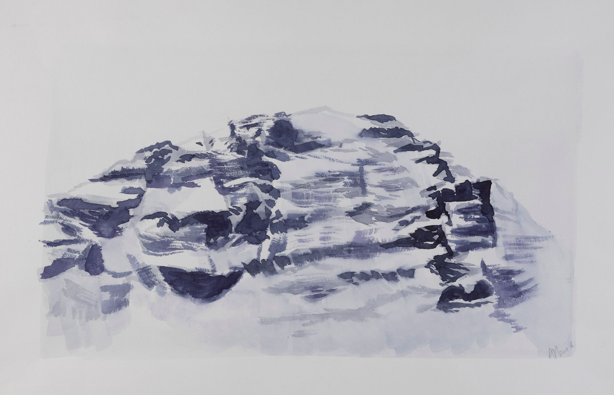 Summit, 32.5 x 50cm, 2016