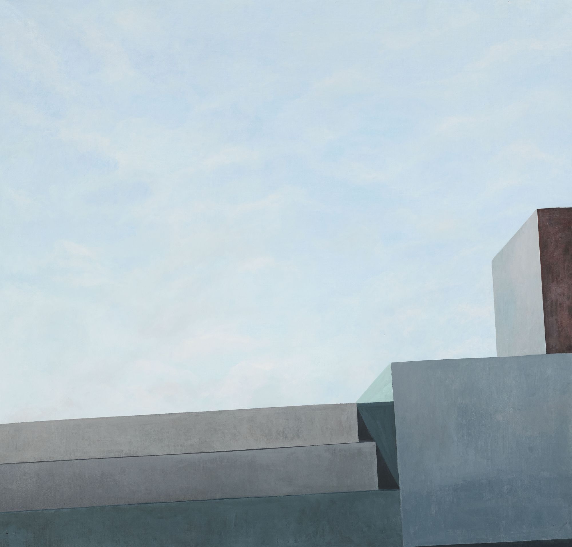 Stairway to Heaven, 2022, 140 x 150 cm