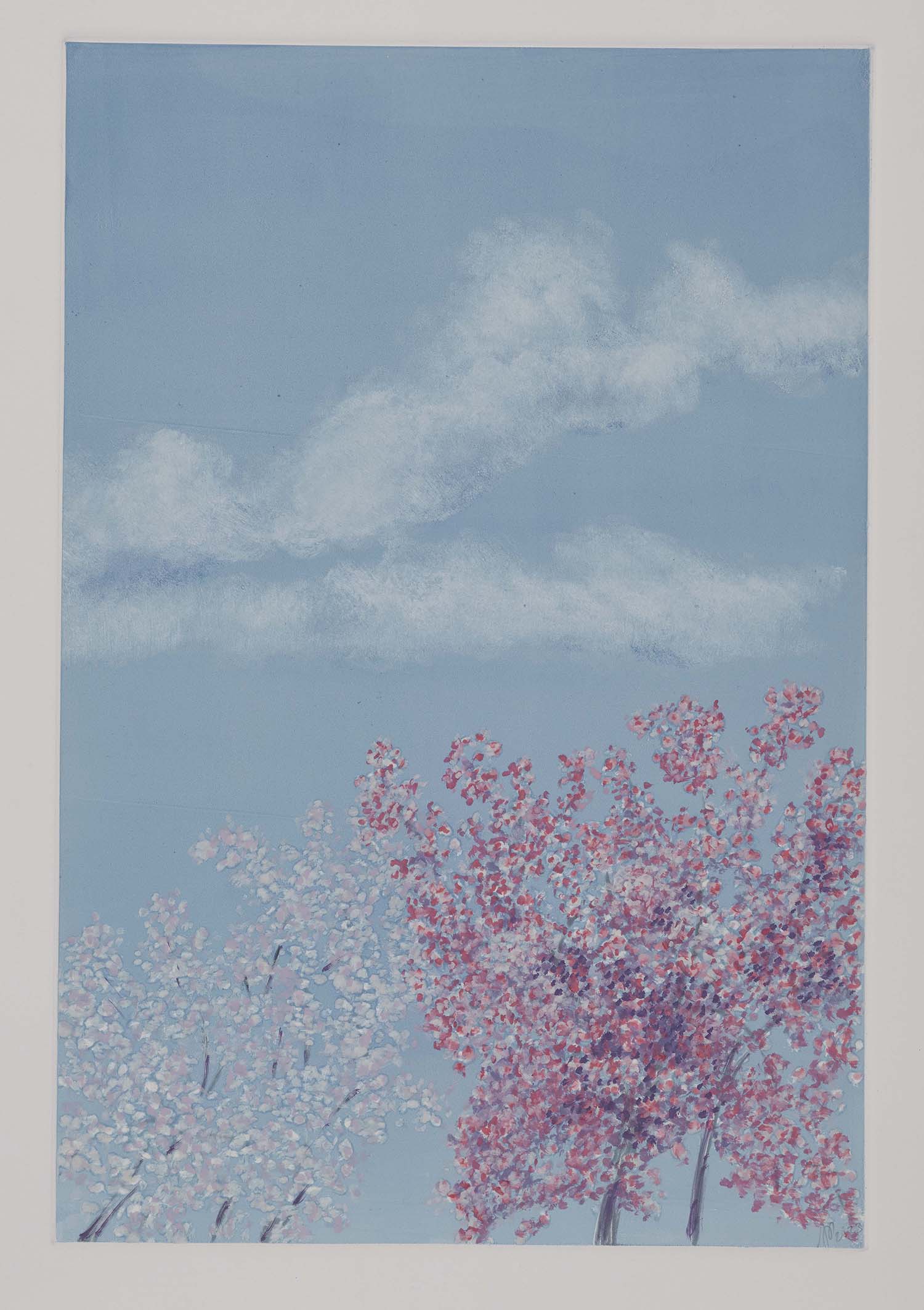 Printemps, 2023, 57 x 40 cm, vendu