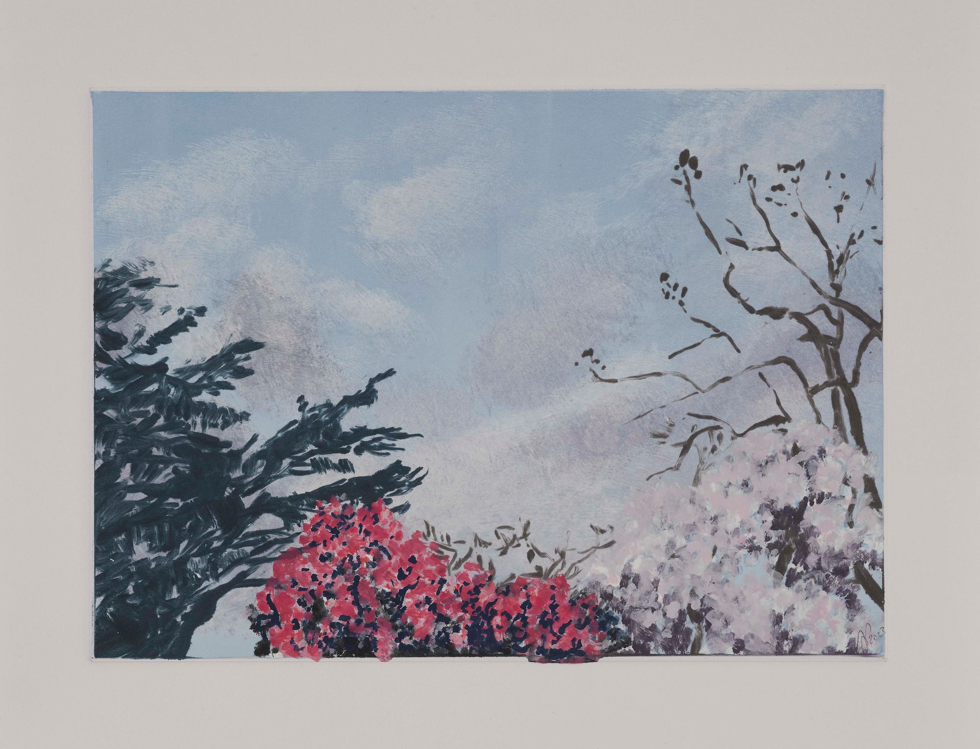 Printemps, 2023, 31 x 41 cm