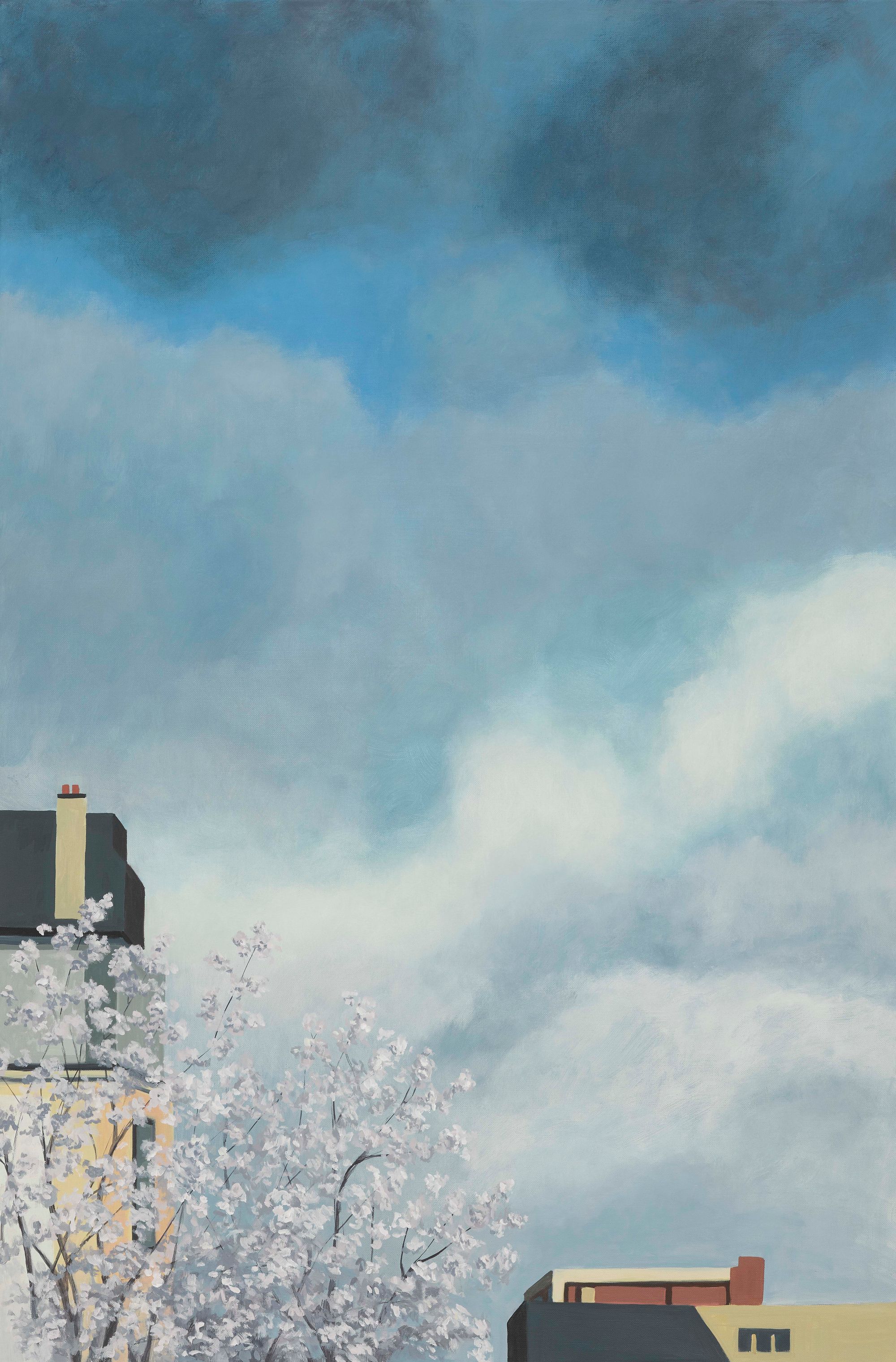 Un souffle, 2023, 120 x 80 cm