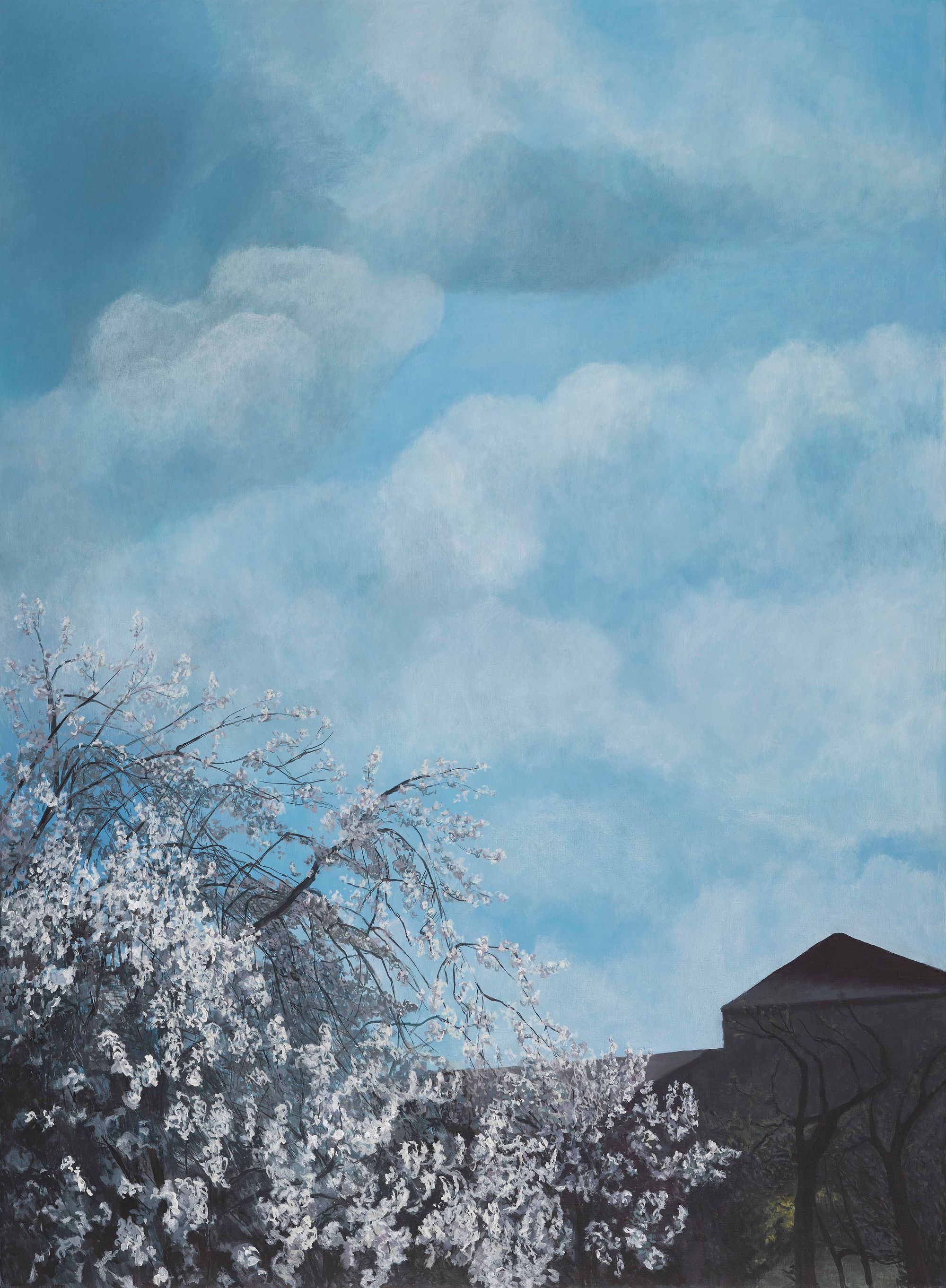 Le vieux verger, 2023, 170 125 cm