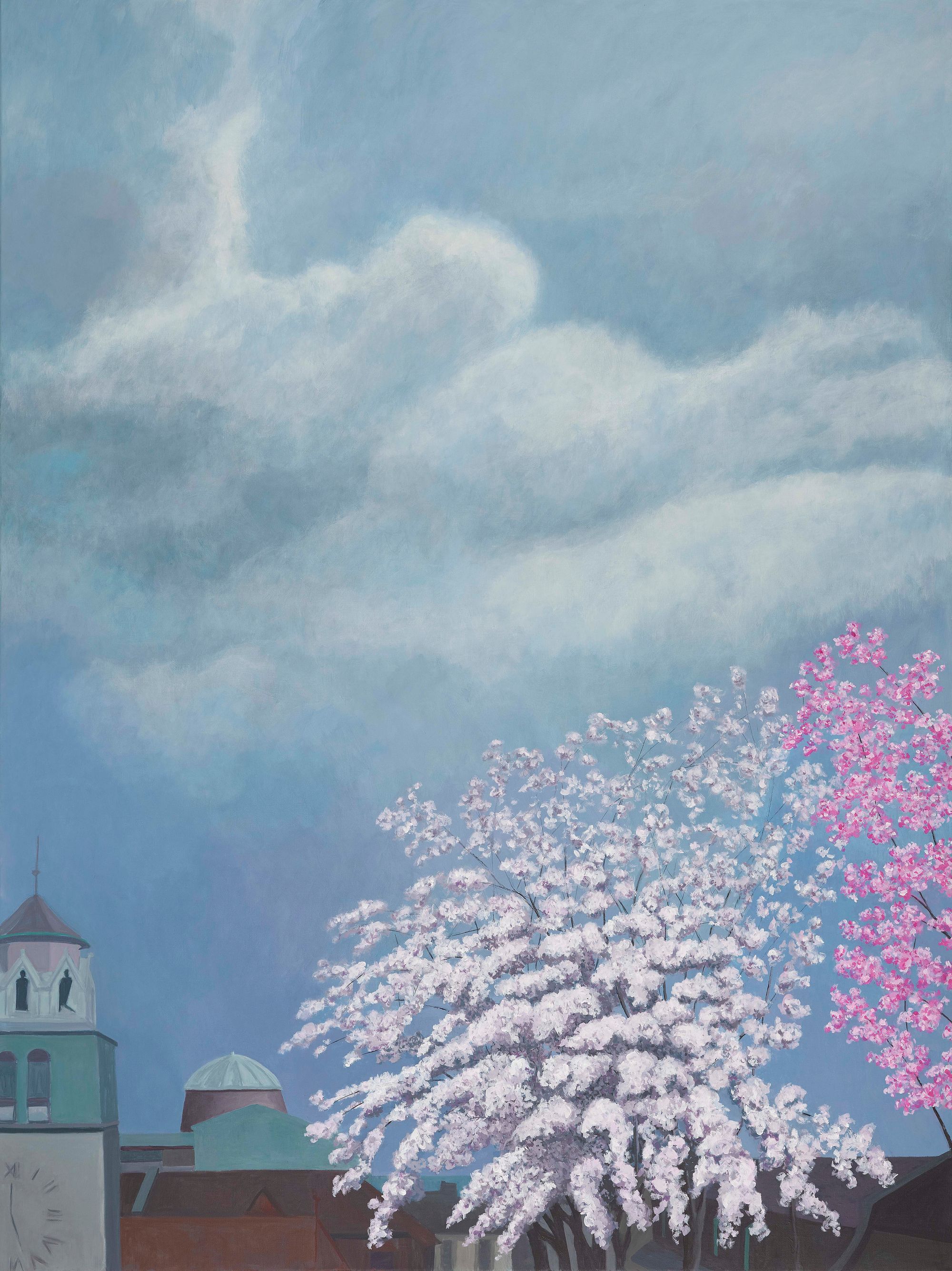 Un souffle, 2023, 200 x 150 cm