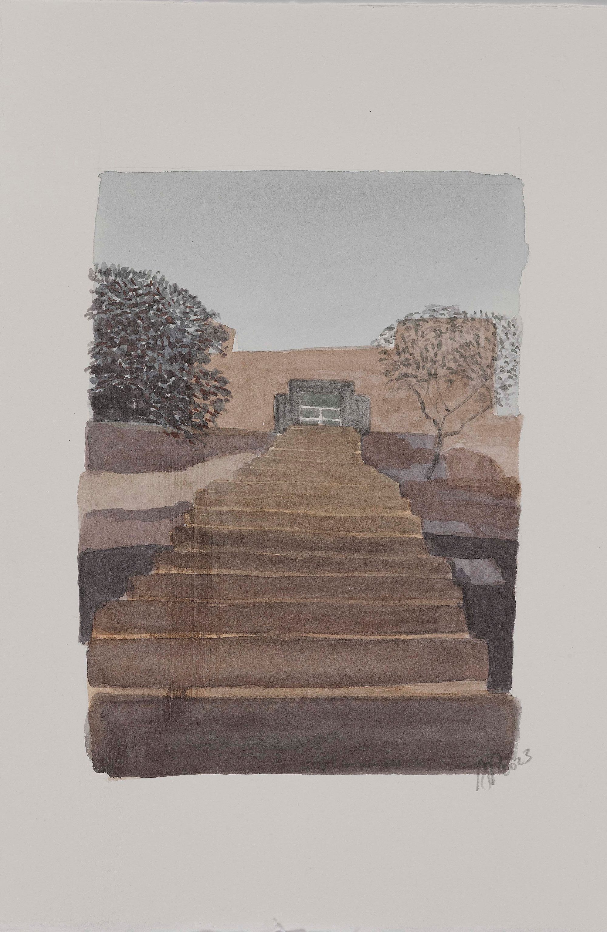 Aquarelle, 2023, 28 x 19 cm