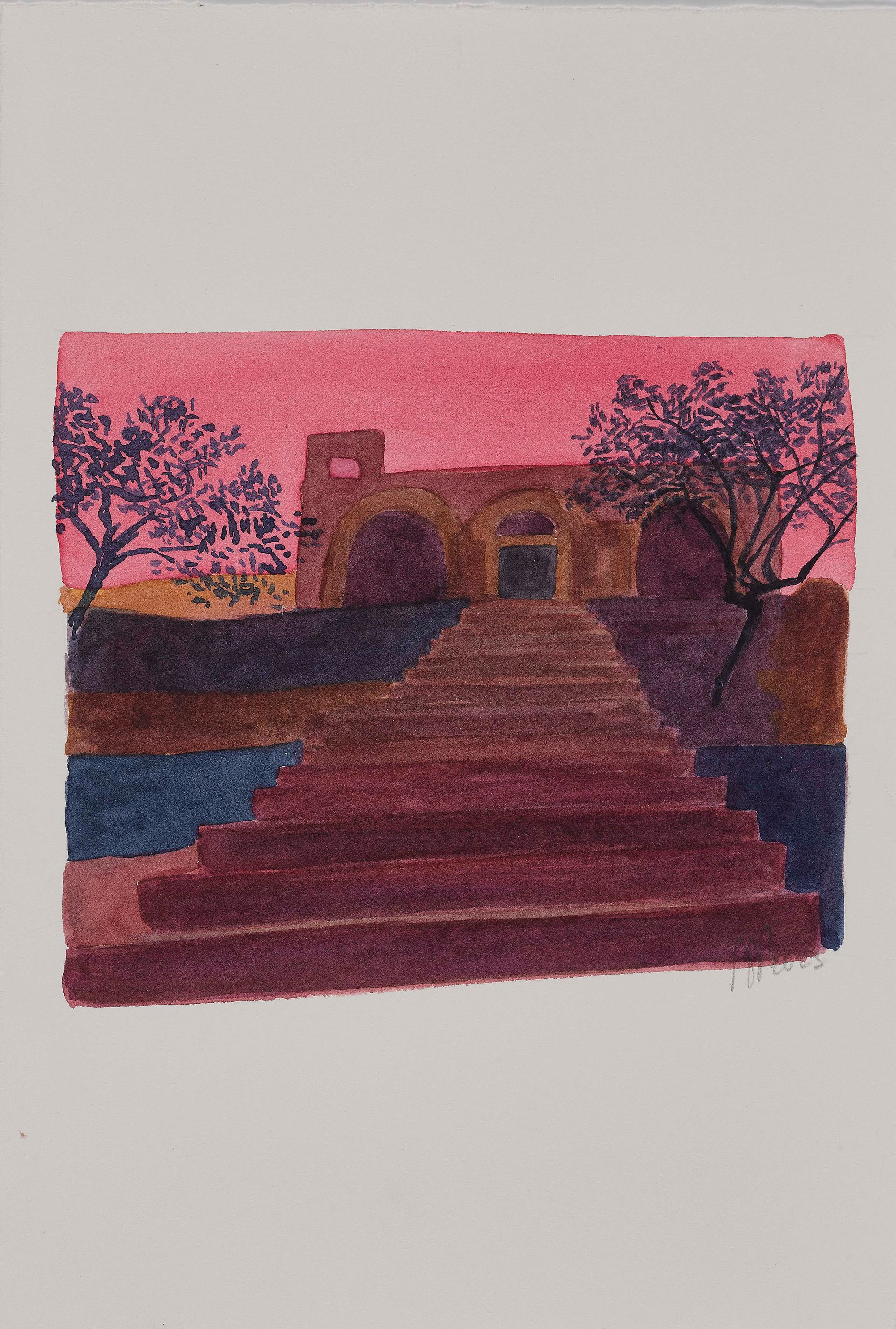 Aquarelle, 2023, 28 x 19 cm
