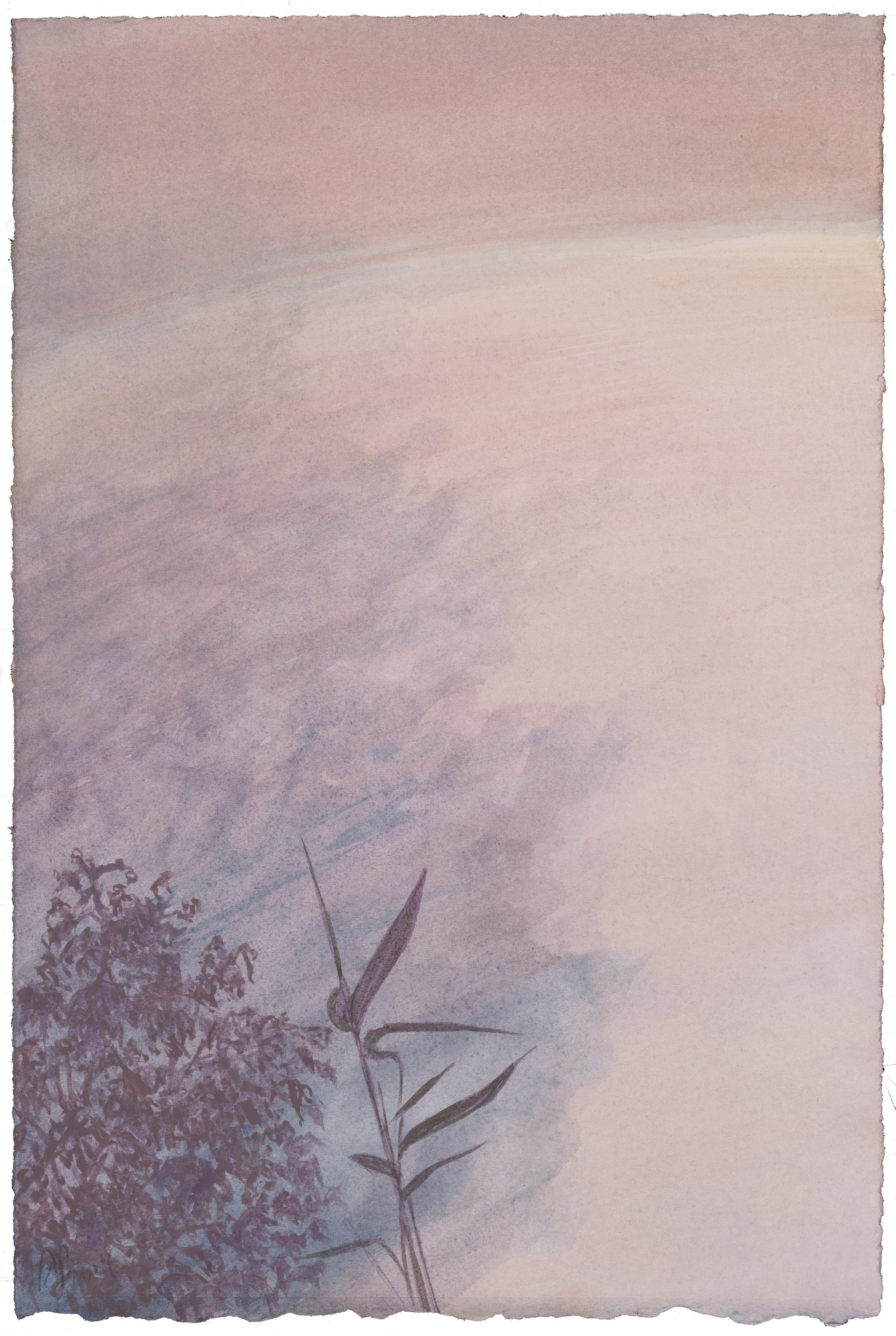 Lac Majeur, étude 8, 2024, vendu
