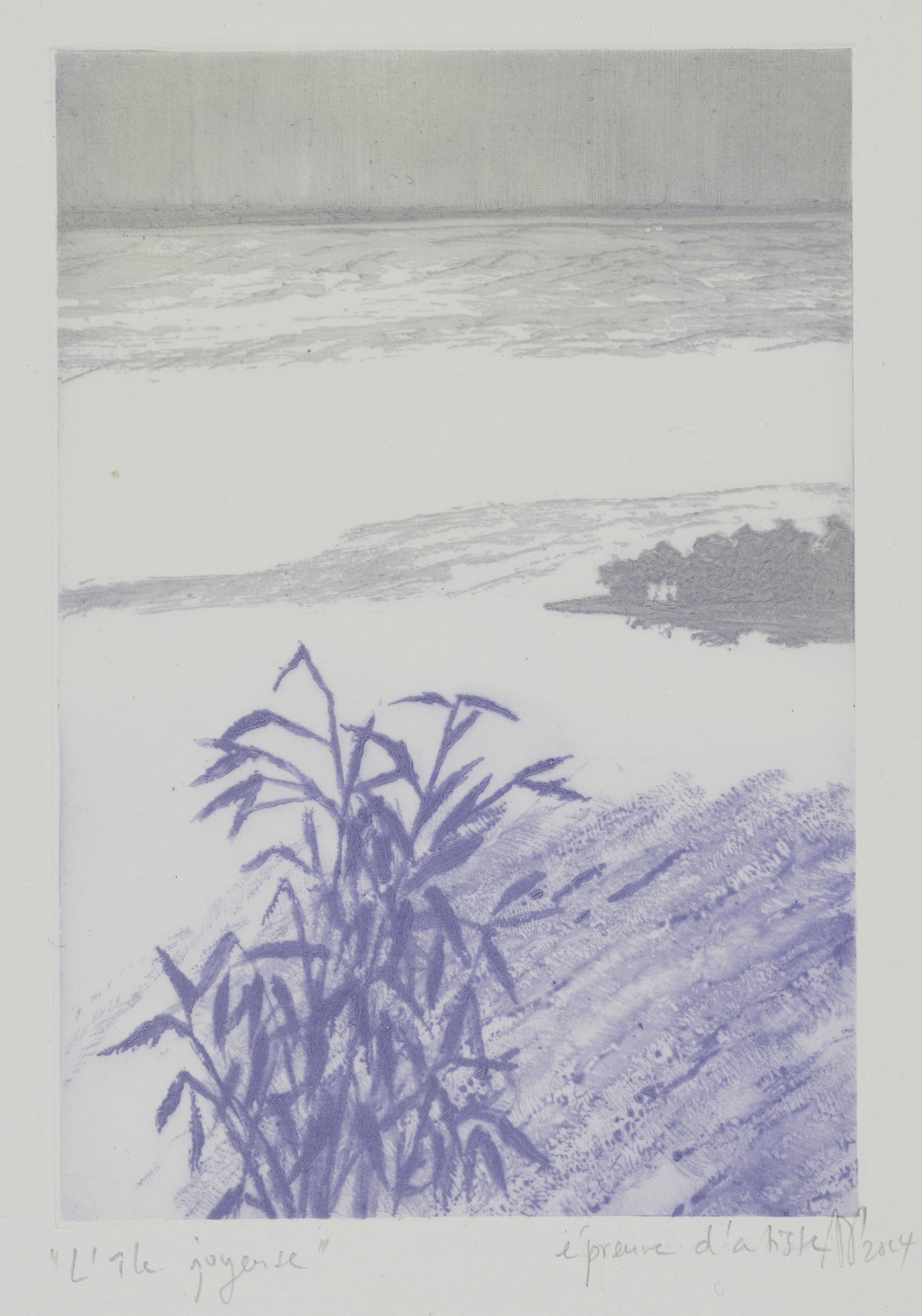 Gravure, 2024, 30 x 21 cm