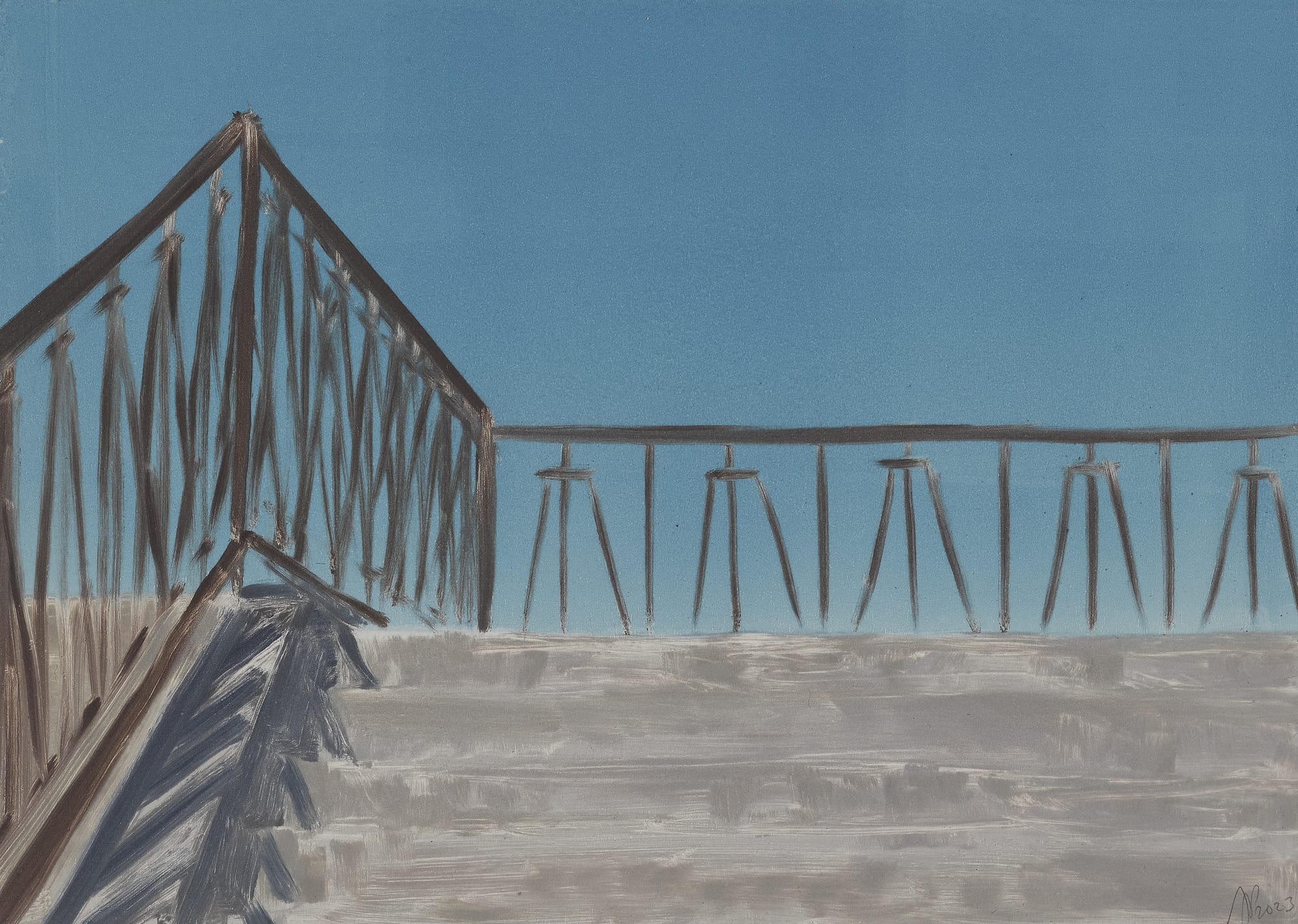 Stairway To Heaven, 2023, 30 x 40 cm