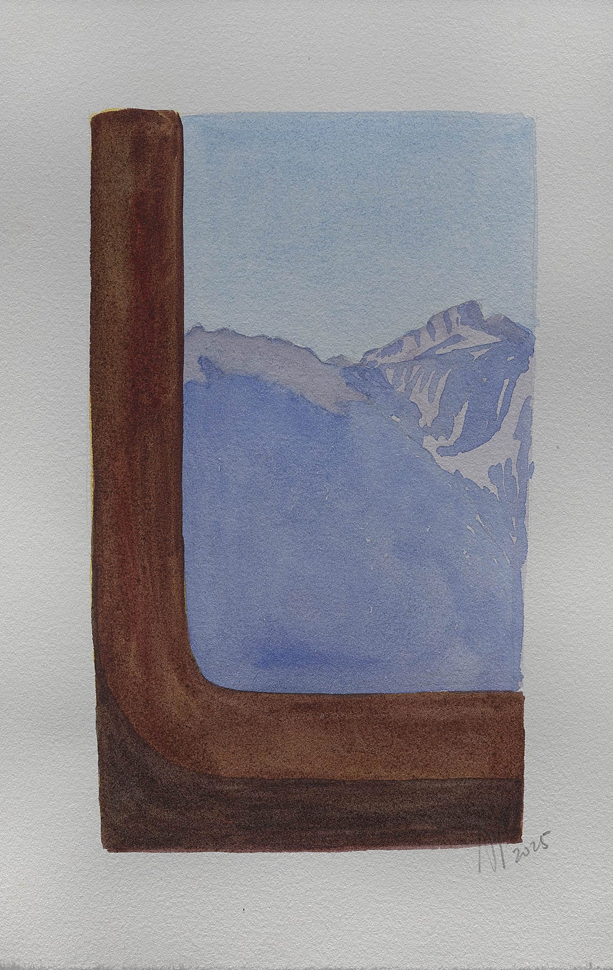Lac en Transit, 25 x 16.5 cm