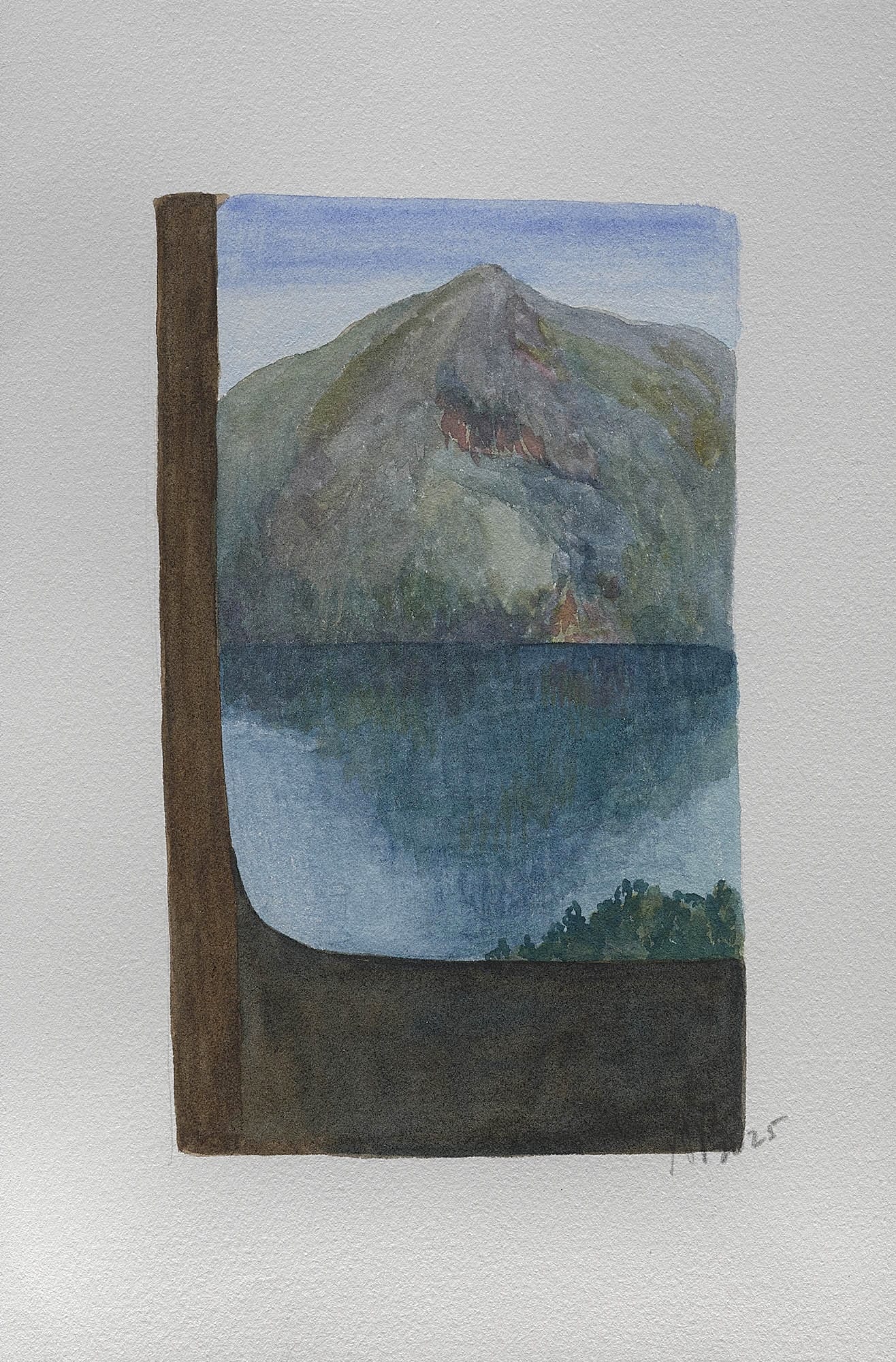 Lac en Transit, 25 x 16.5 cm