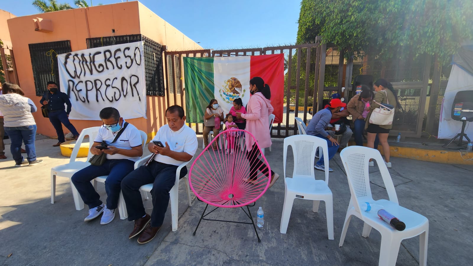 manifestantes protestan guerrero