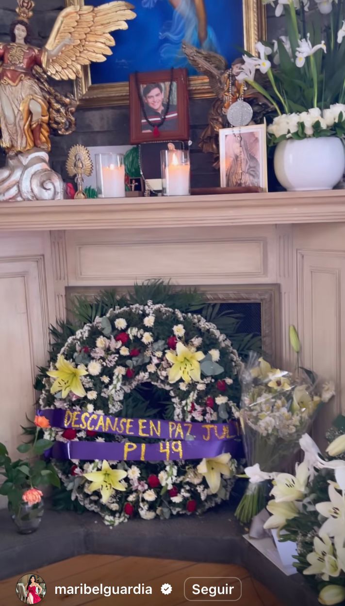 altar donde se encuentra julian figueroa