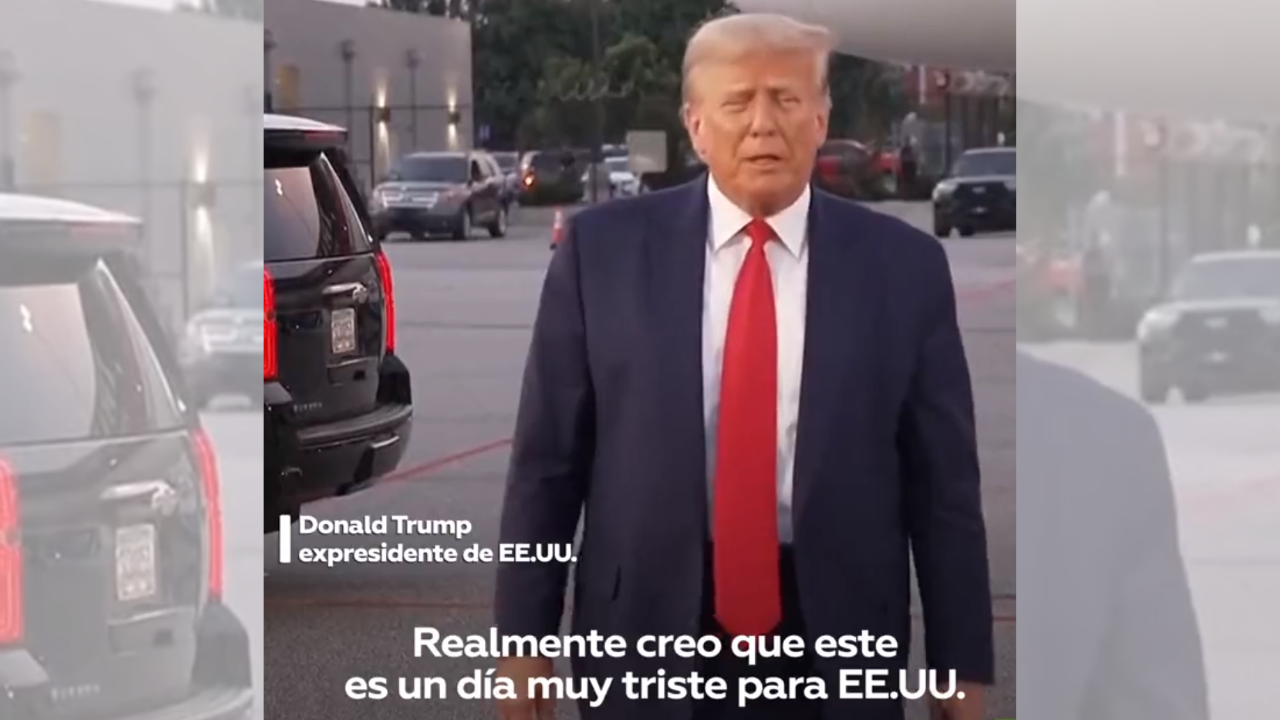 donald trump se entrega en georgia