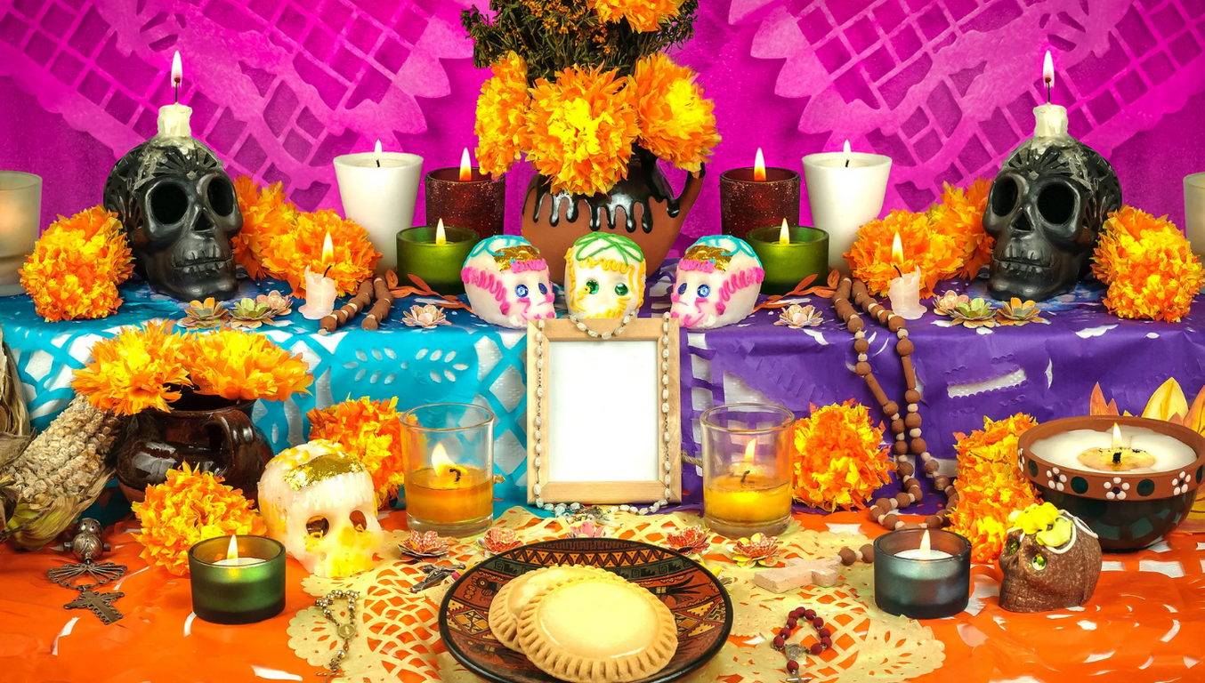 ofrenda escenas agua
