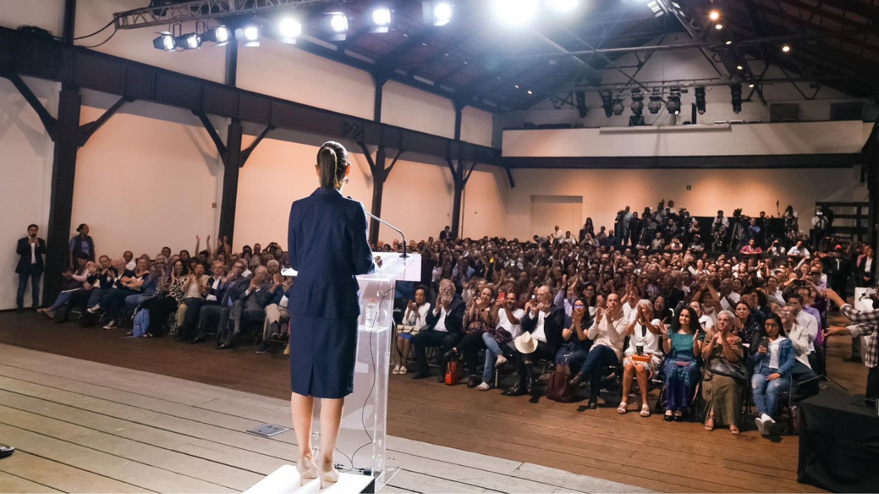 Vamos a construir un México libre, justo y democrático: Claudia Sheinbaum
