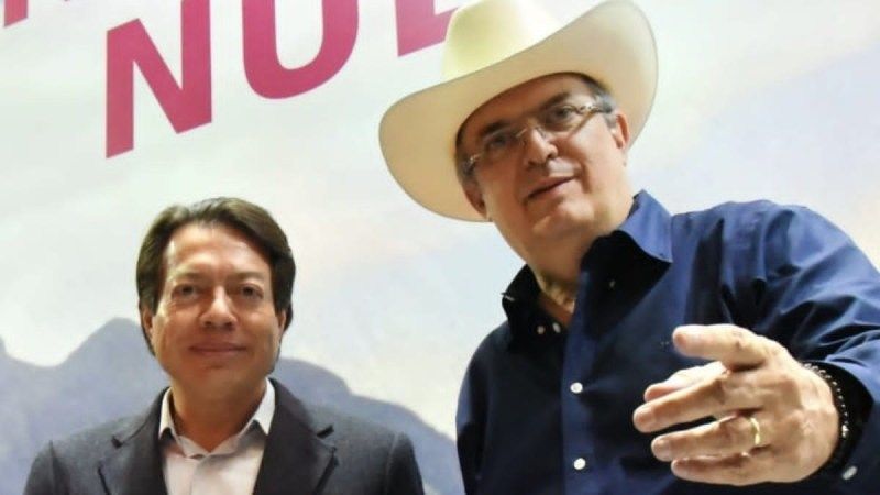 Pide Ebrard que "corcholatas" renuncien a cargos antes de encuesta interna de MORENA