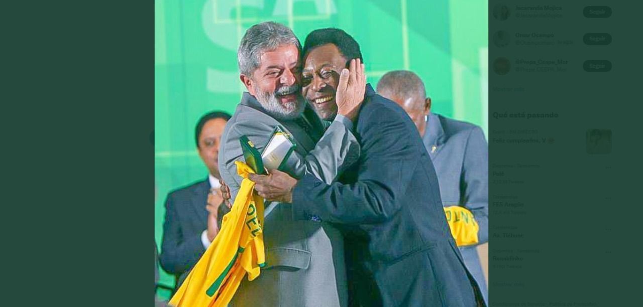 Mensaje de Lula da Silva por el fallecimiento de Pelé