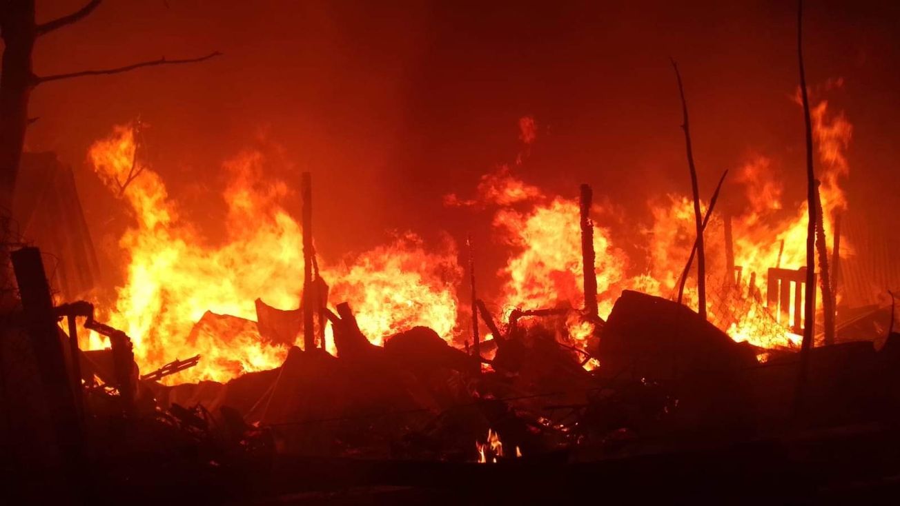 Se queman dos casas en Chilpancingo, Guerrero