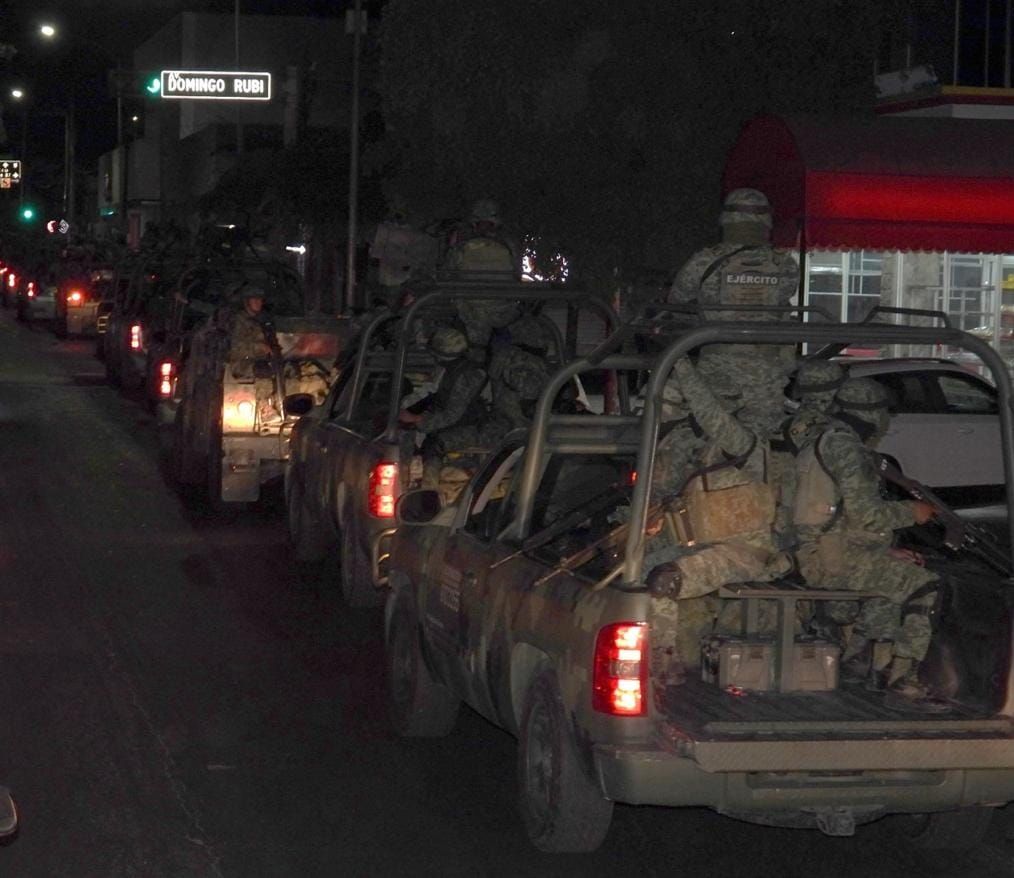 Refuerzan seguridad en Culiacán; llegan 1,500 elementos