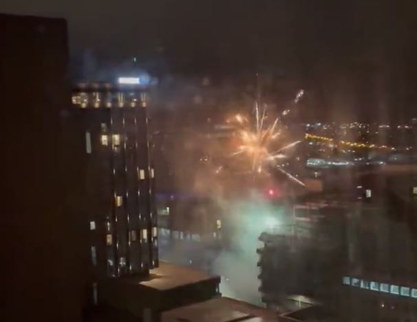 Atacan Hooligans al Real Madrid con fuegos artificiales