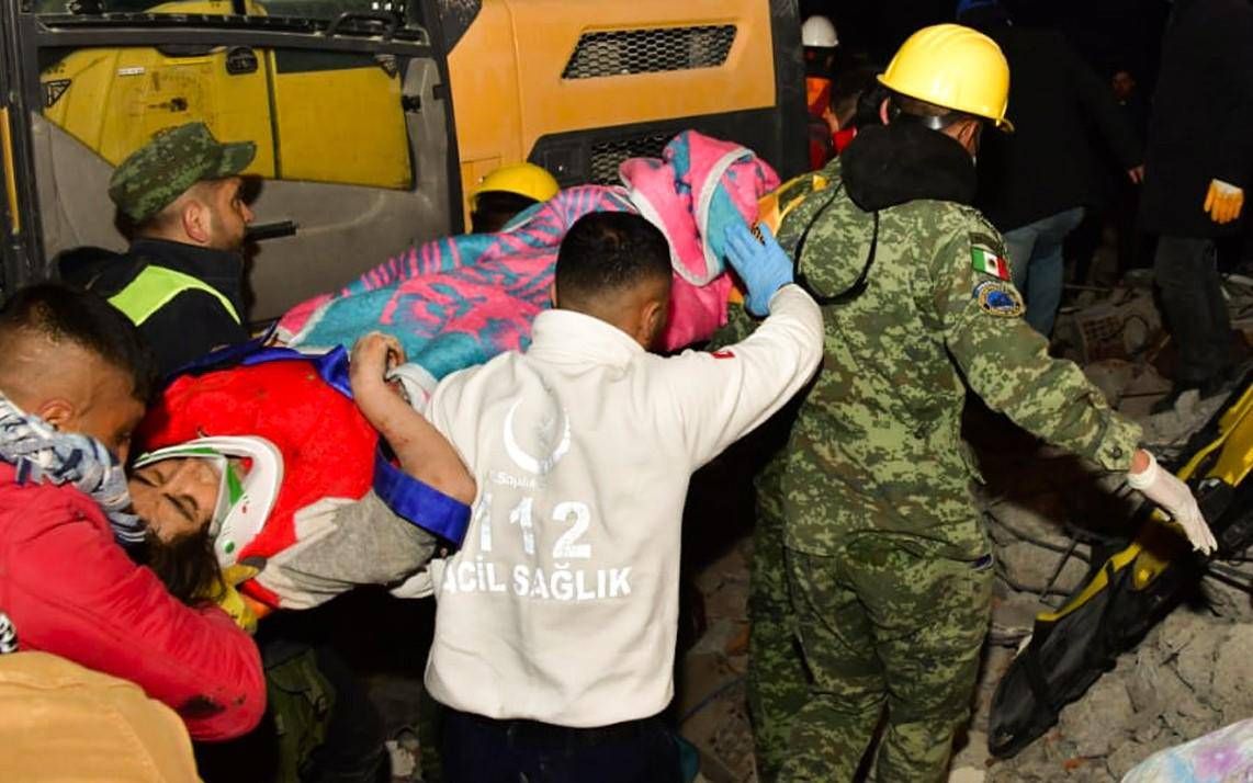 El Ejército Mexicano rescata a mujer de 70 años en Turquía