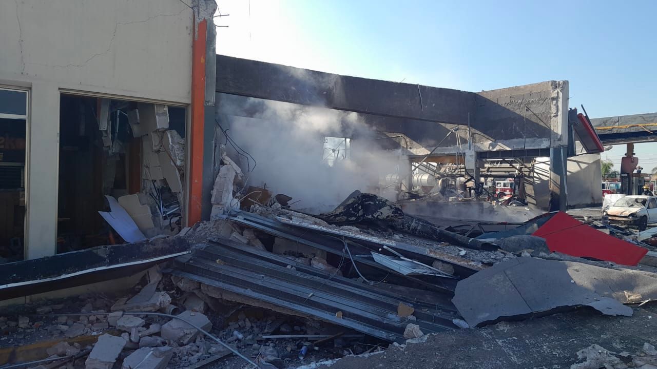 (Video) Así fue la explosión en una gasolinera de Hidalgo
