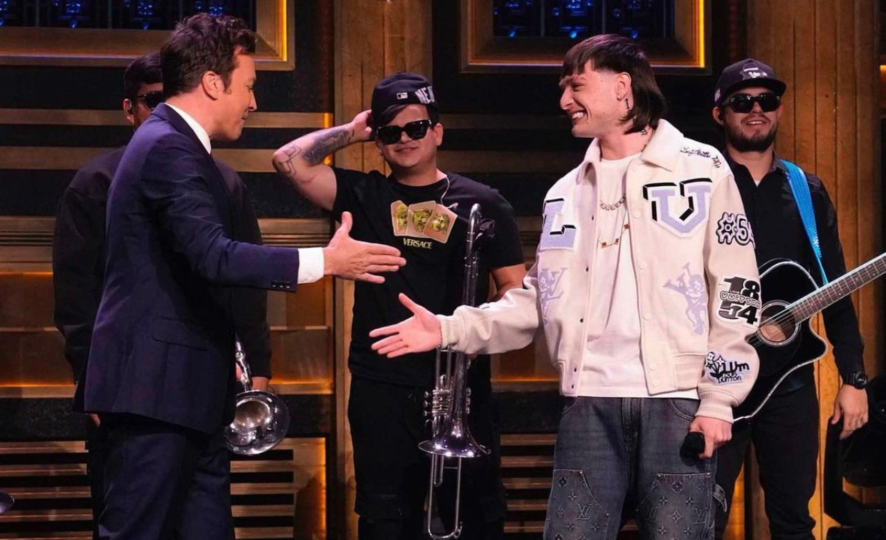 peso pluma show jimmy fallon