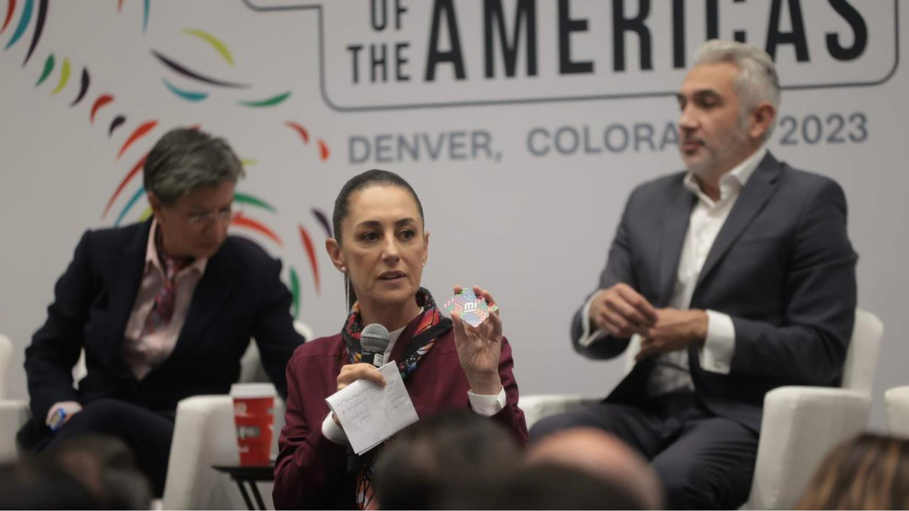 sheinbaum cumbre de ciudades de las americas