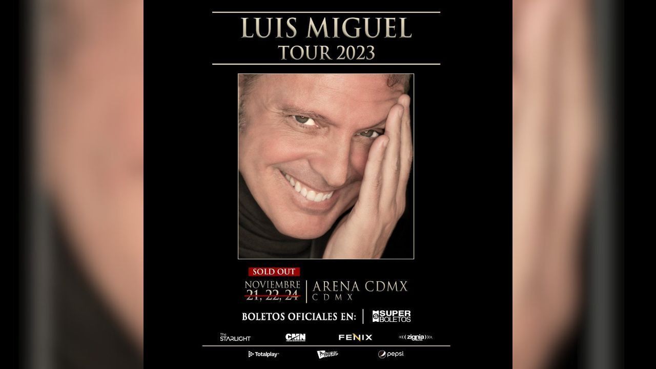 se agotan boletos para luis miguel tour 2023