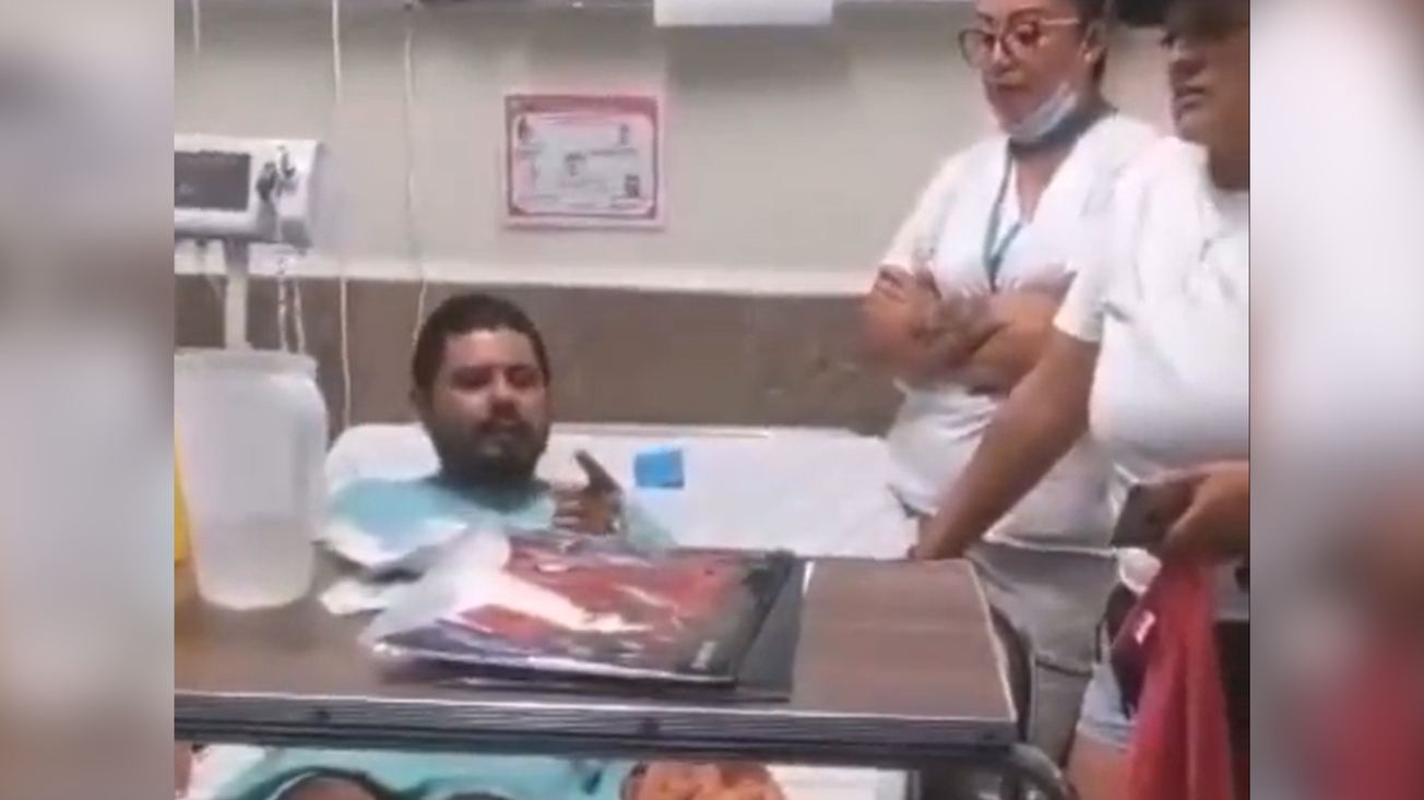 niña en elevador de imss quintana roo 