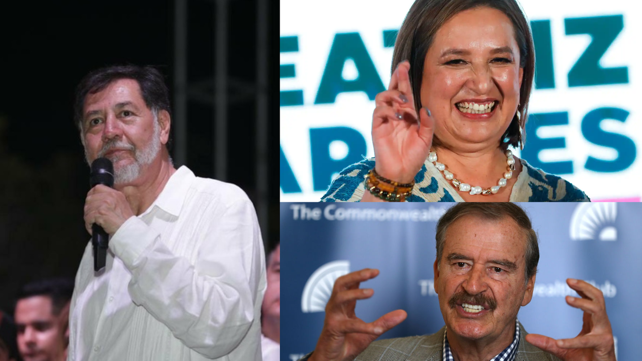 Acusa Noroña a Fox y Xóchitl Gálvez de "falsos"