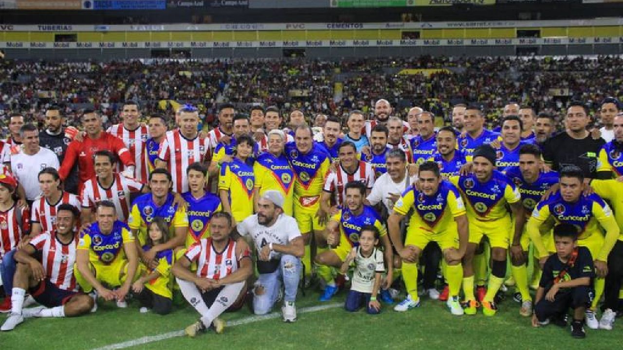 america chivas partido leyendas Cuauhtémoc blanco