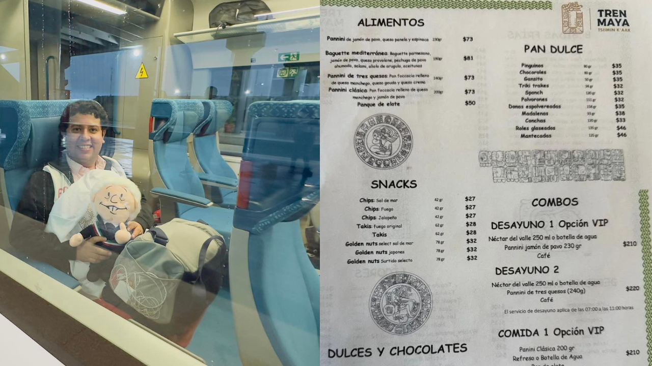 esto cuesta comer tren maya