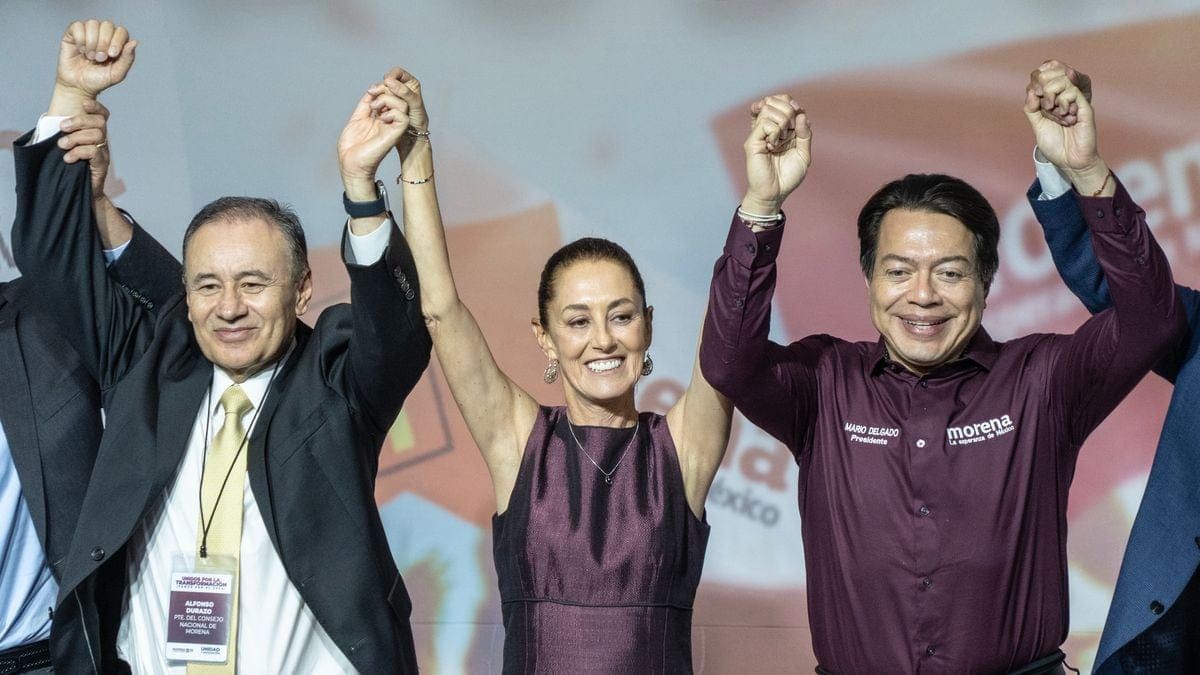 claudia sheinbaum lidera las encuestas presidenciales en mexico