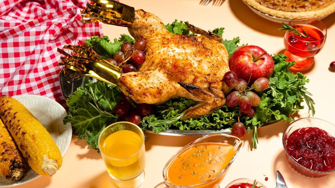 pavo en navidad