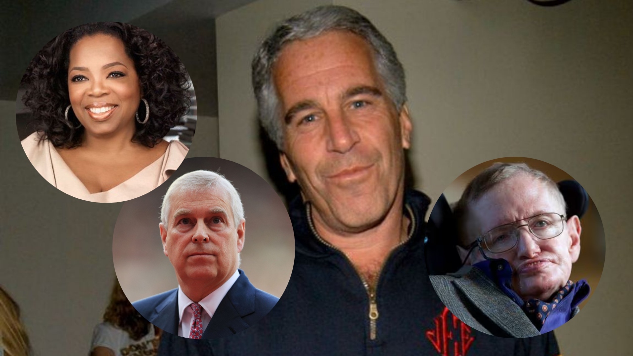 Liberan polémica lista de Epstein: Bill Clinton y Stephen Hawking entre ellos