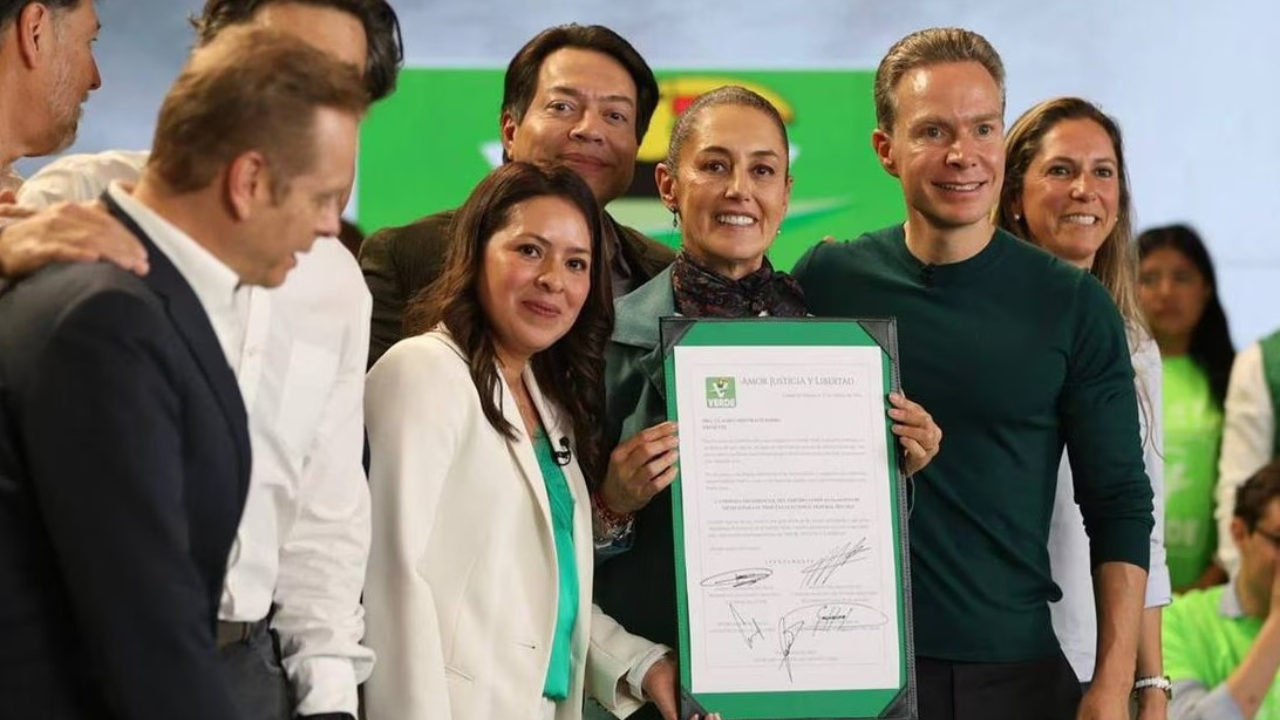 Claudia Sheinbaum es la candidata ecologica hacia la presidencia