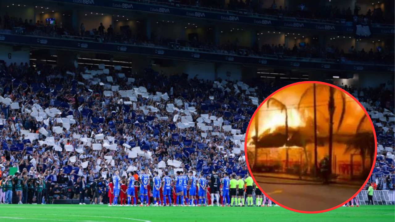 Aficionados de Rayados incendian restaurante en NL tras Clásico Regio