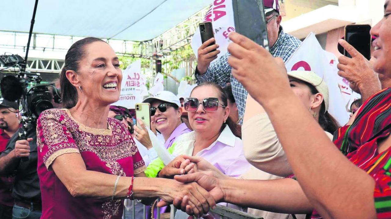 Claudia Sheinbaum pide facilitar voto en el extranjero