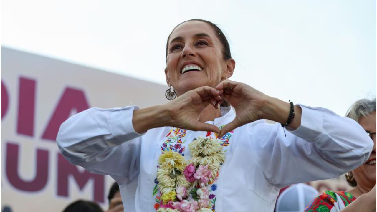 "Defendimos con el corazón la cuarta transformación": Sheinbaum sobre primer debate presidencial