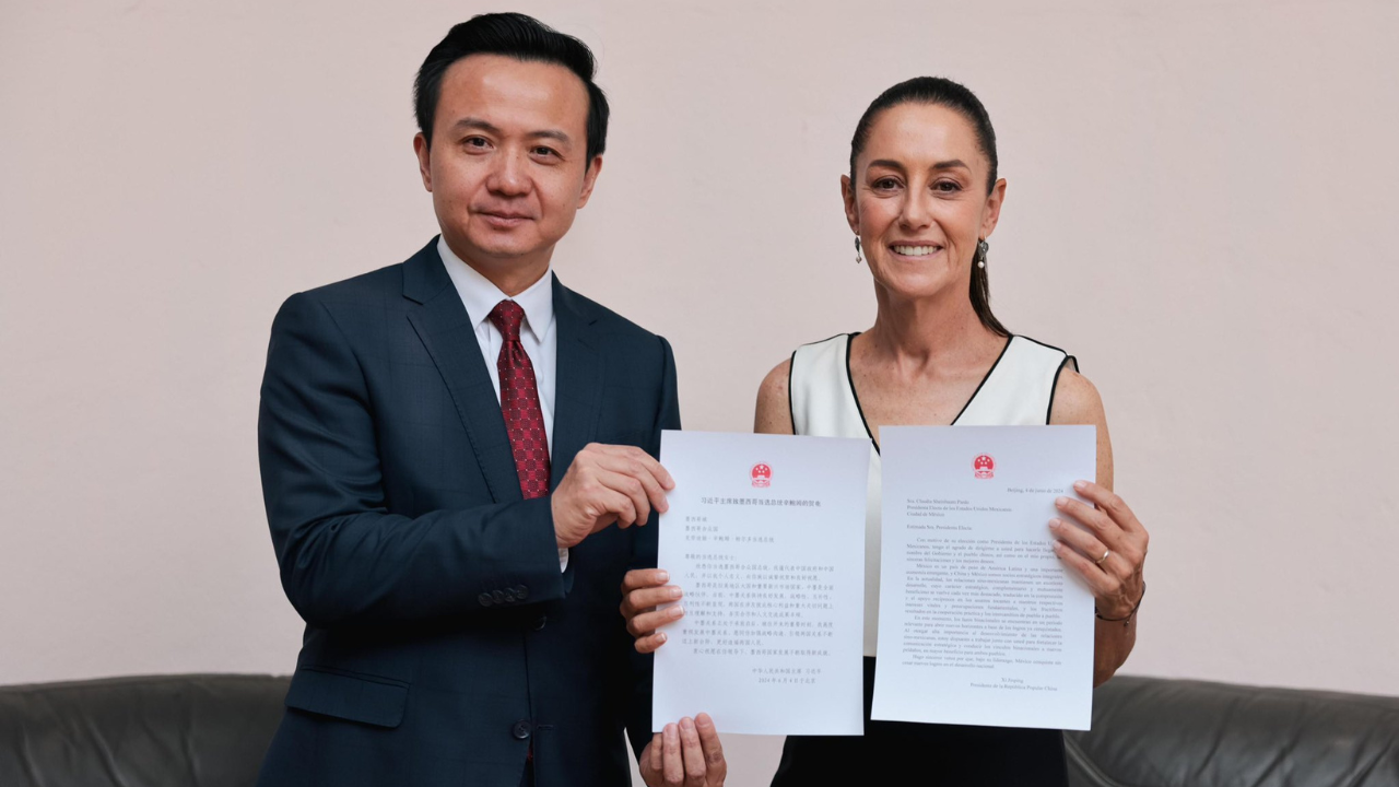 Claudia Sheinbaum va por continuidad de relaciones con China