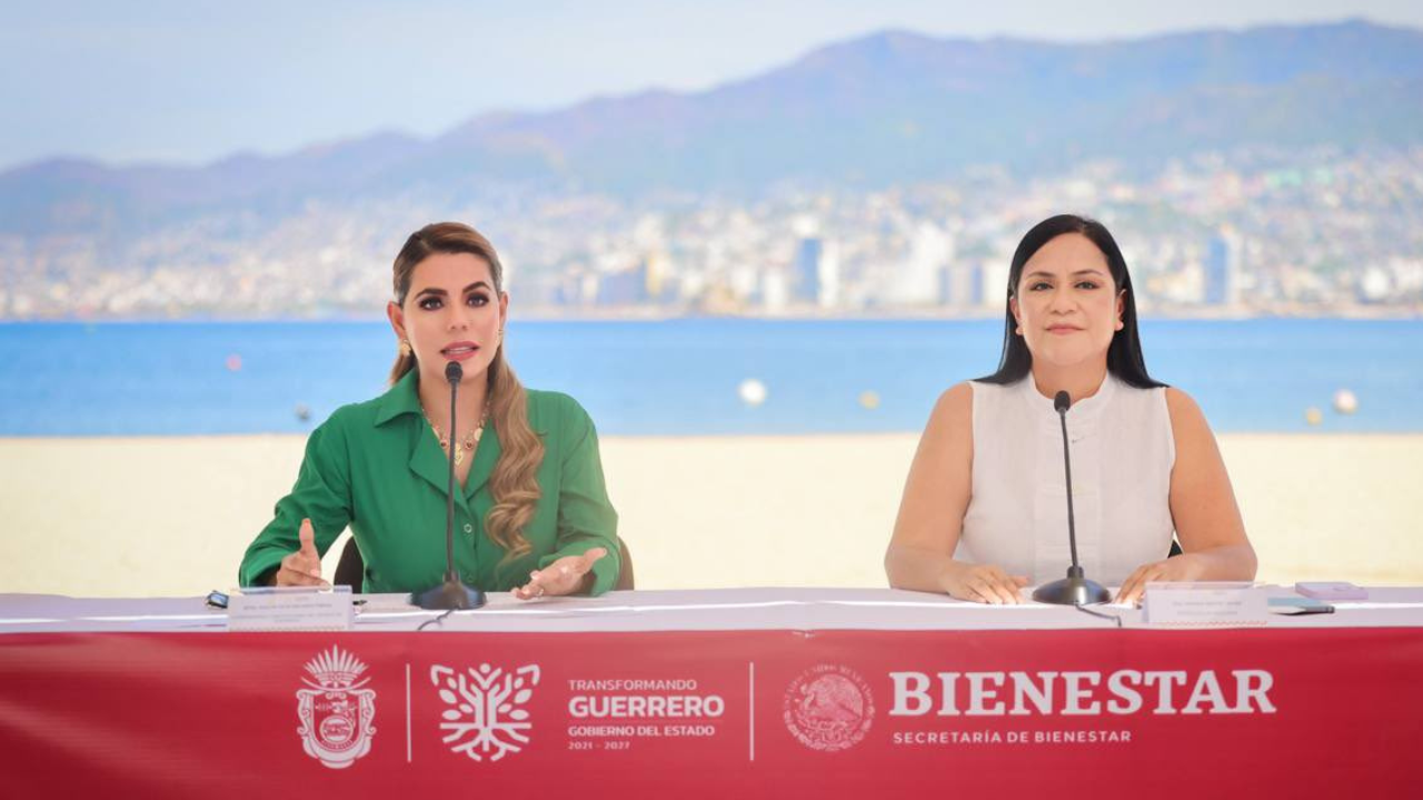 Evelyn Salgado anuncia programa "Juntos Pintemos Acapulco"