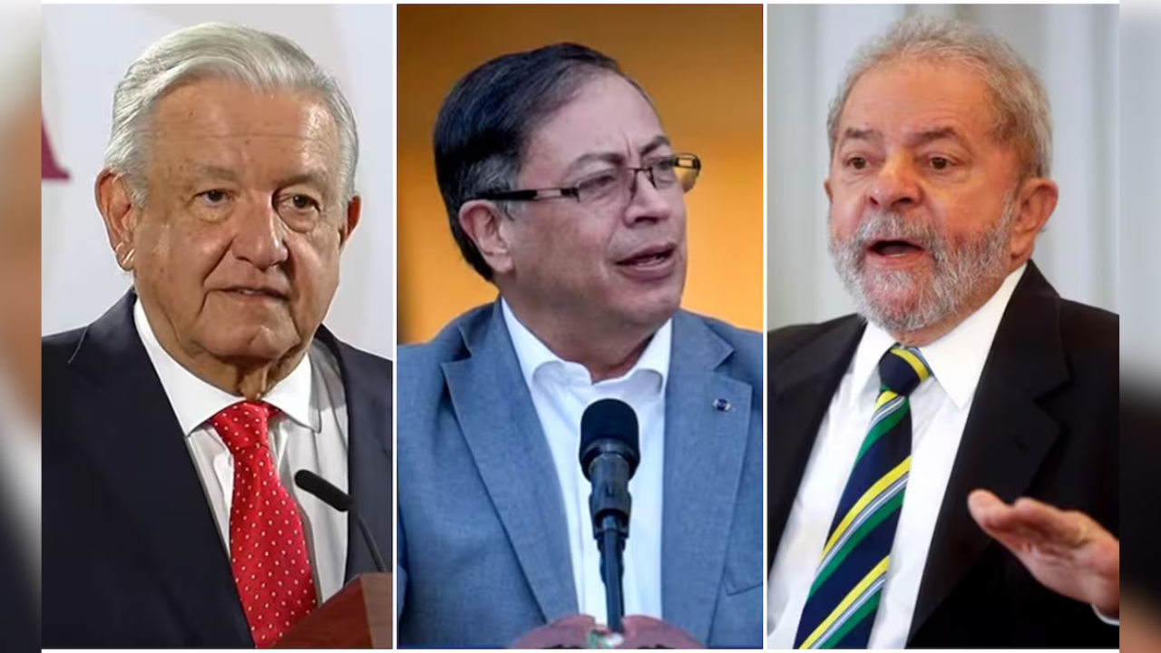 amlo presidentes colombia brasil venezuela gustavo petro lula da silva 