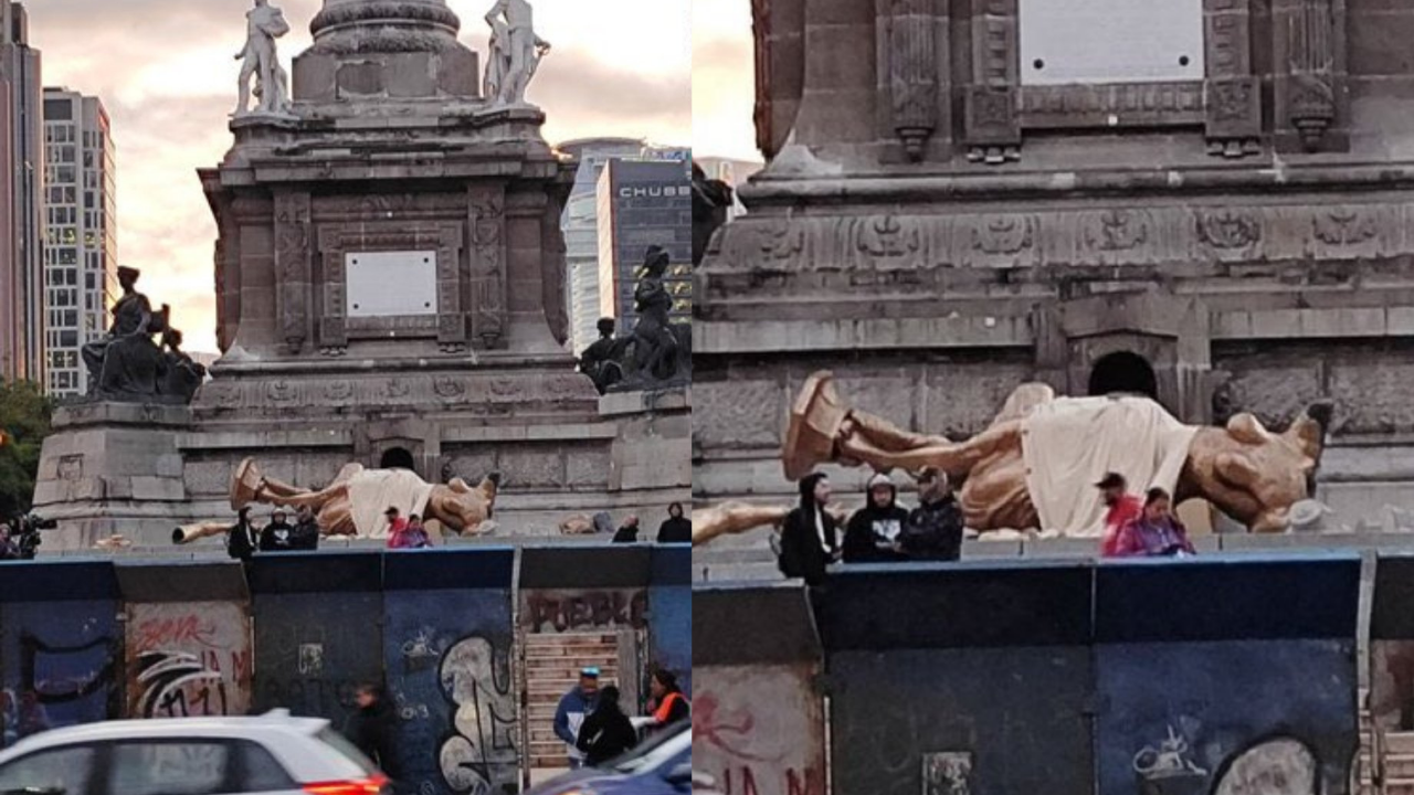 ¿Se cayó el Ángel de la Independencia? Esto sabemos