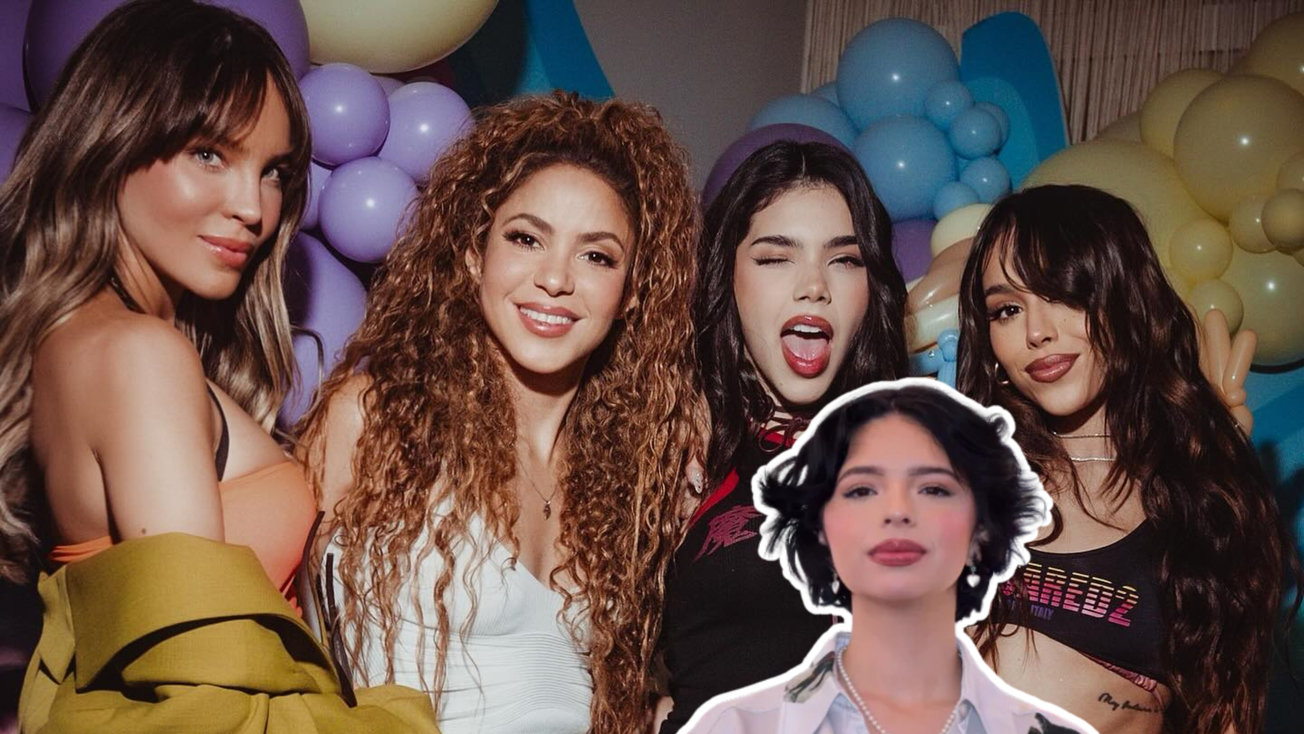 Shakira habría rechazado a Ángela Aguilar en su fiesta de “Soltera”, ¿lo hizo por Belinda?