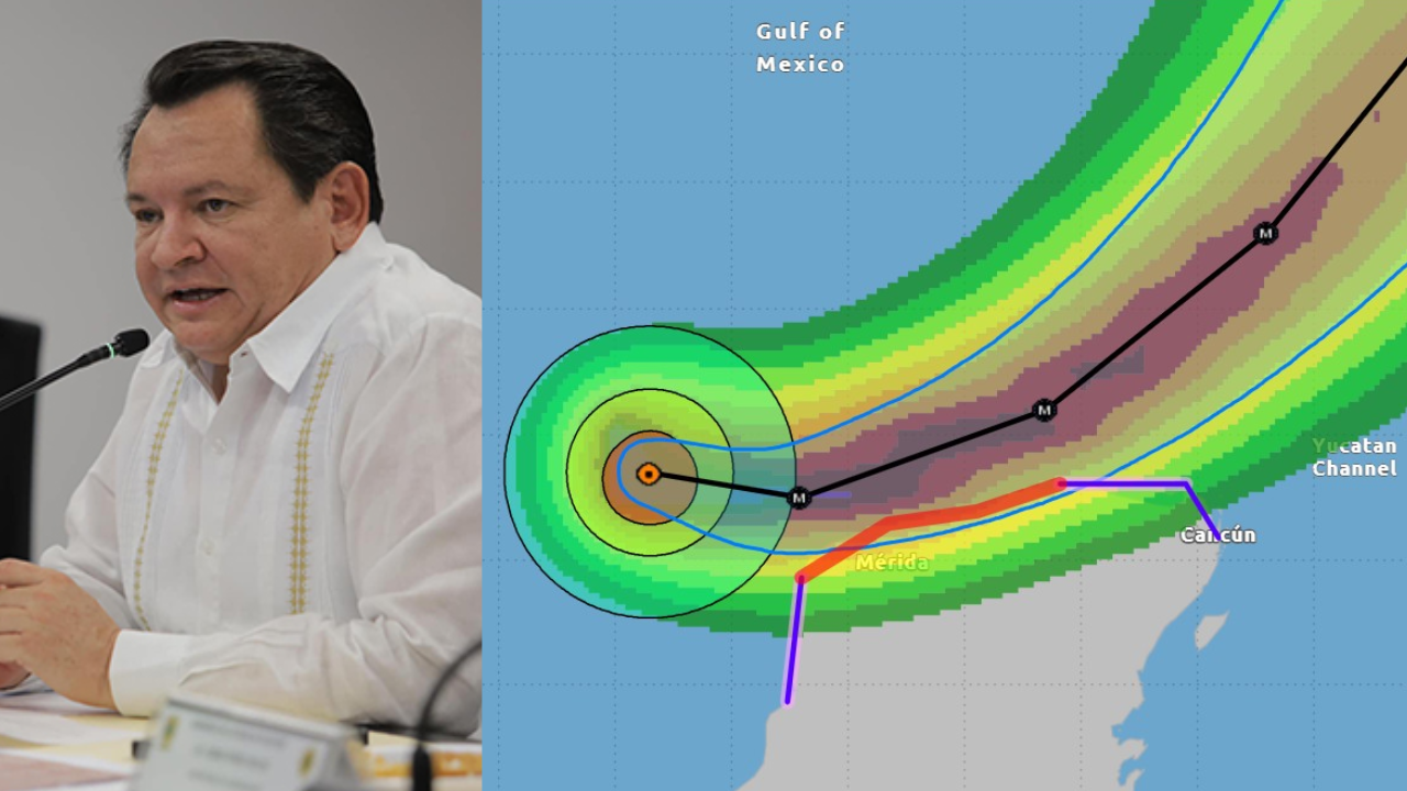 milton yucatan huracan