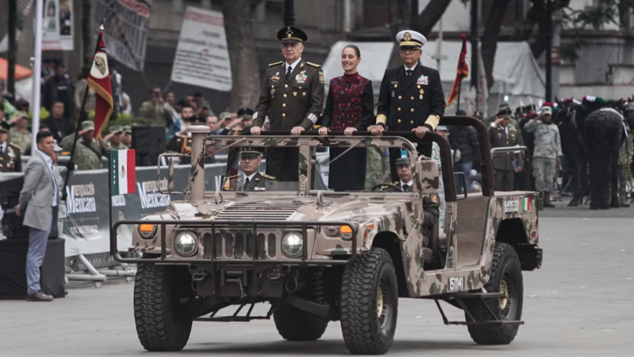 Así fue el primer desfile de Revolución Mexicana presidido por una mujer: Sheinbaum